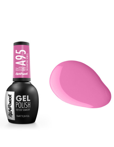 Verniz Gel A95 Ricki Parodi Enchanting Venice 10.5ml Rosa Flourescente