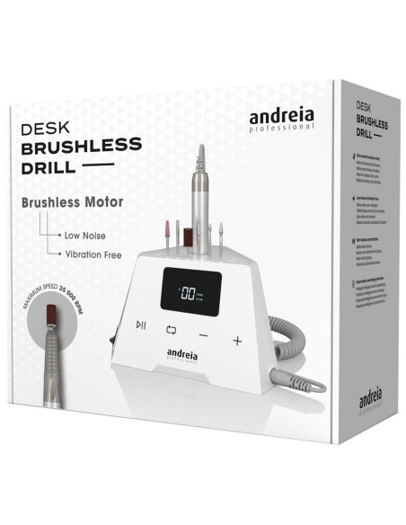 Broca Unhas Andreia Desk BrushlessDrill Micromotor 35.000rpm Unhas Gel