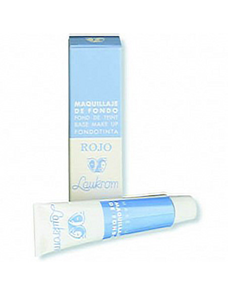 Base Maquilhadora Laukrom em Oro 30ml,maquilhagem alta cobertura.