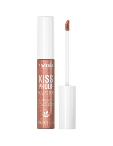 Batom Líquido Andreia Profissional KISS PROOF 21 Bronze Feel