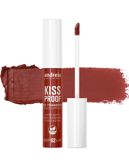 Batom Andreia Profissional KISS PROOF: Batom Líquido Cor 25 Red Rose