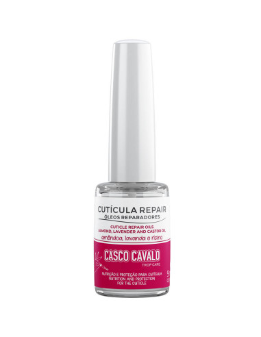 Cutícula Repair Casco Cavalo Trop Care 8 ML, nutre e protege cutículas