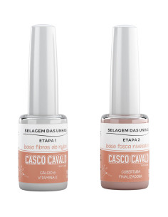 Kit Selagem de Unhas Casco Cavalo Trop Care 8ml: 2 etapas para unhas 2
