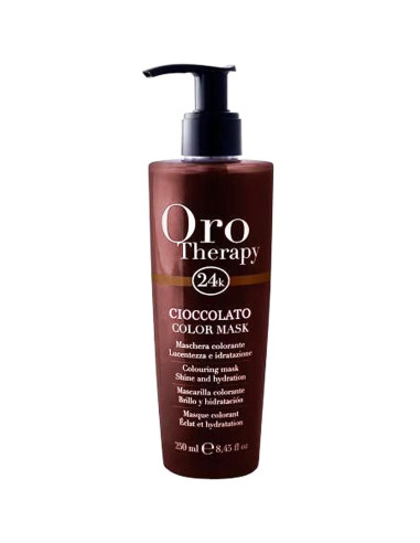 Máscara de Cor Fanola OroTherapy 24K Chocolate 250ml