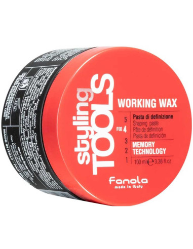 Pasta de Definição Fanola Styling Tools Working Wax 100ml