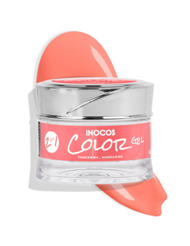 Gel de Construção Inocos Color Gel Tangerina 30g