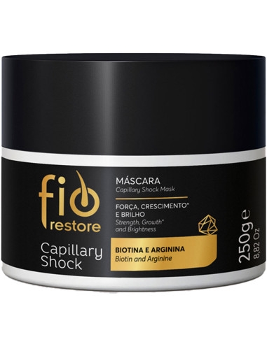 Máscara Capilar Fio Restore Capillary Shock 250g Força e Crescimento