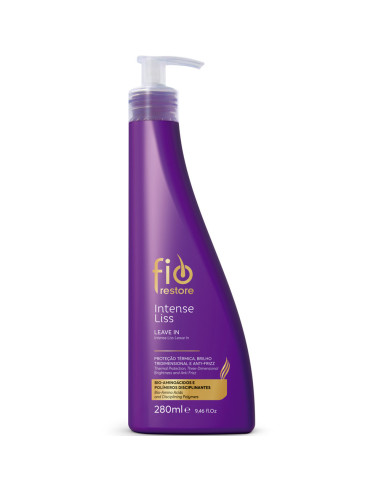 Leave-In Fio Restore Intense Liss 280ml Cabelo Liso