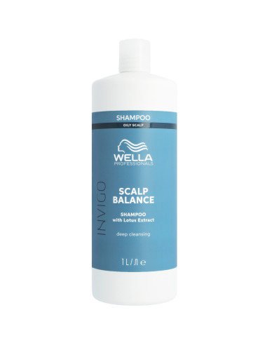 Shampoo Purificante Cabelos Oleosos Balance 1000ml - Wella