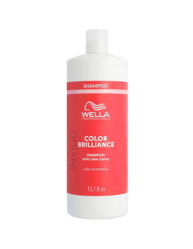 Shampoo Cabelo Fino Pintado Invigo Color Brilliance 1000ml - Wella