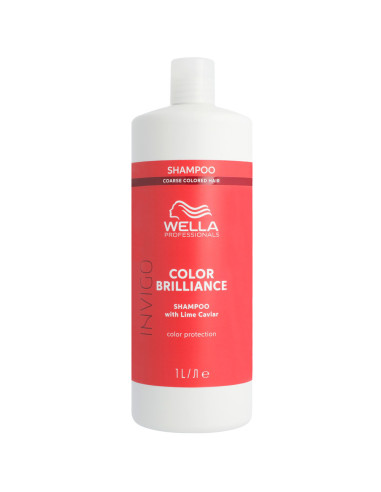 Shampoo Cabelo Espesso Pintado Invigo Color Brilliance 1000ml - Wella