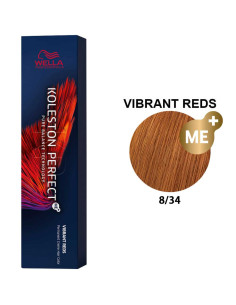 Koleston Perfect Vibrant Reds 8/34 Light Blonde/Gold Red 60ml | Wella