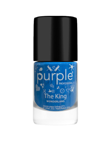 Verniz Purple The King P104 Wonderland Collection 10ml