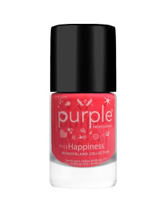 Verniz Purple Hapiness P113 Wonderland Collection 10ml, vermelho coral