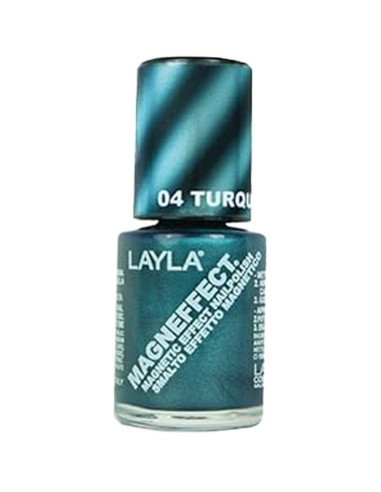 Verniz Layla Turquoise Wave 04 Magneffect 10ml