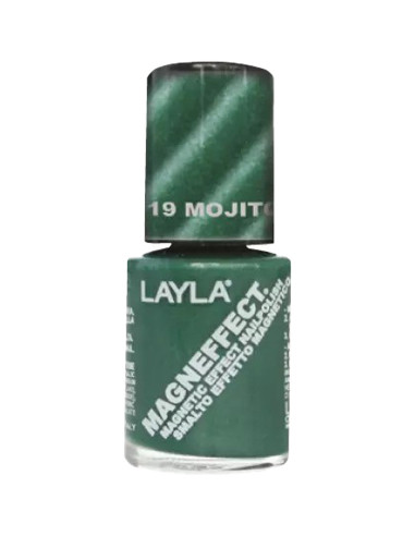 Verniz Layla Mojito Green 19 Magneffect 10ml