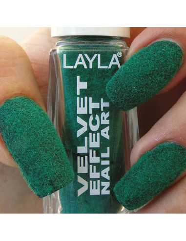 Nail Art Layla 06 Velvet Effect - efeito veludo para as suas unhas