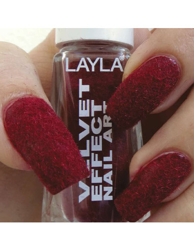 Nail Art Layla 10 Velvet Effect - efeito veludo para as suas unhas