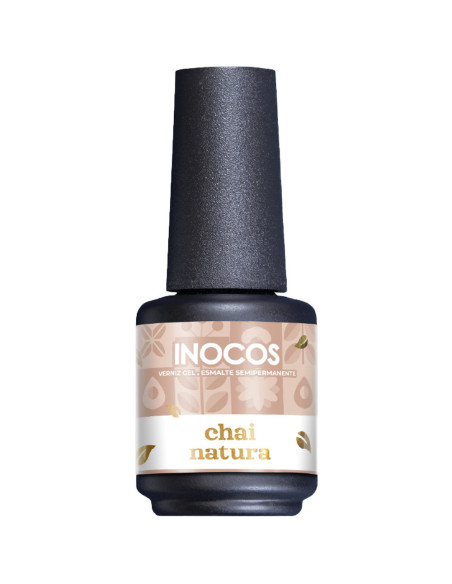 Verniz Gel Inocos Chai Natura NT5 Natura Lovers Tea Edition 15ml