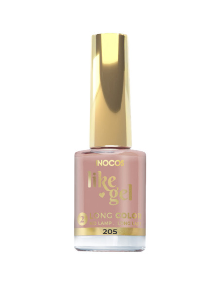 Verniz Like Gel Inocos 205 Nude Creme 11ml