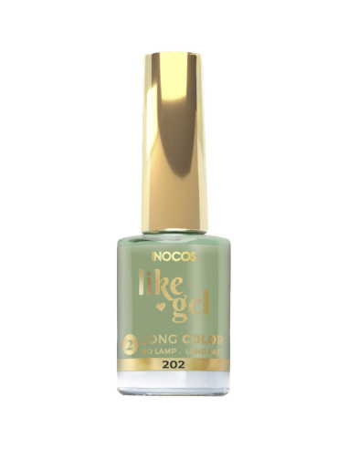 Verniz Like Gel Inocos 202 Verde Matcha 11ml