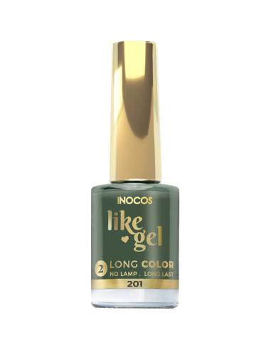 Verniz Like Gel Inocos 201 Verde Hortelã 11ml