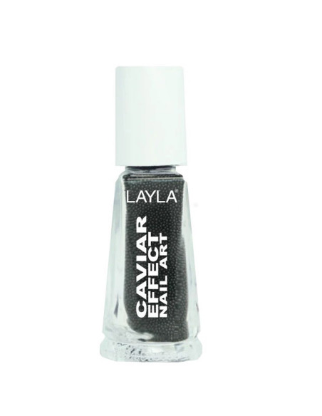 Nail Art Layla Caviar Effect 11 13g Preto