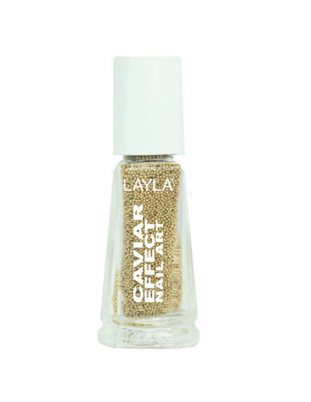 Nail Art Layla Caviar Effect 02 13g Dourado