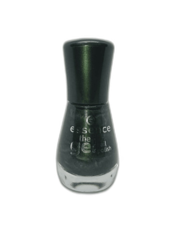 Verniz Essence The Gel 85 Wild and Free 8ml Verde Escuro Cintilante