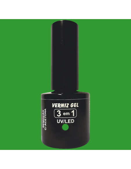 Verniz Em Gel Dermacelsia G15 10ml Verde