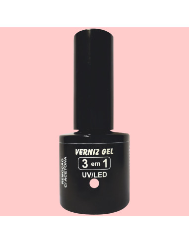 Verniz Em Gel Dermacelsia G06 10ml Rosa Claro