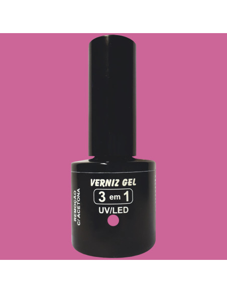 Verniz Em Gel Dermacelsia G02 10ml Rosa Claro