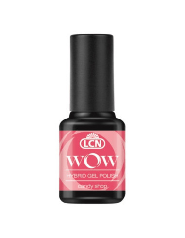 Verniz HíbridoLCN WOW Hybrid Gel Candy Shop 8ml Rosa