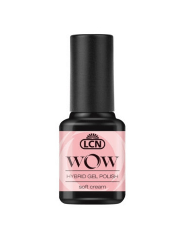 Verniz Híbrido LCN WOW Hybrid Gel Soft Cream 8ml Rosa