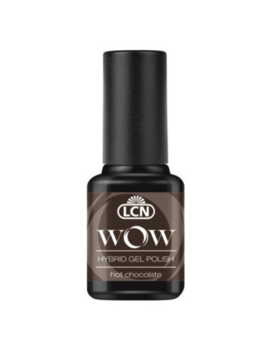 Verniz Híbrido LCN WOW Hybrid Gel My Hot Chocolate 8ml Marrom