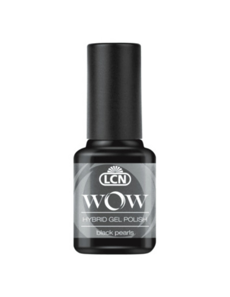 Verniz Híbrido LCN WOW Hybrid Gel Black Pearl 8ml Cinza