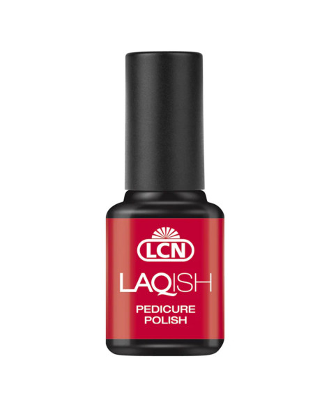 Verniz Pédicure LCN LAQISH 8ml Vermelho Escuro 07