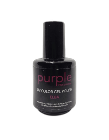 Verniz em Gel Purple UV Color Elba 15ml Laranja Translucido