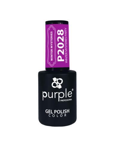 Verniz em Gel Purple P2028 Winter Mysteries 10ml Roxo