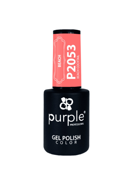 Verniz em Gel Purple P2053 Beach Cocktail 10ml Salmao