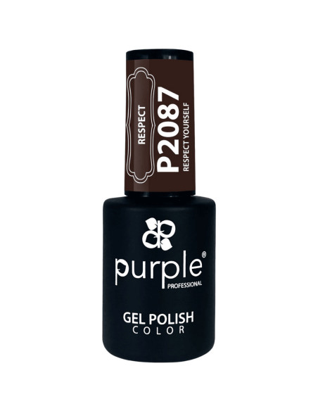 Verniz em Gel Purple P2087 Respect Yourself 10ml Magenta Neblina