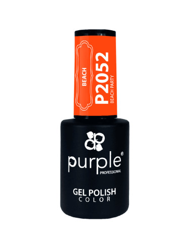 Verniz em Gel Purple P2052 Beach Party 10ml Rubro