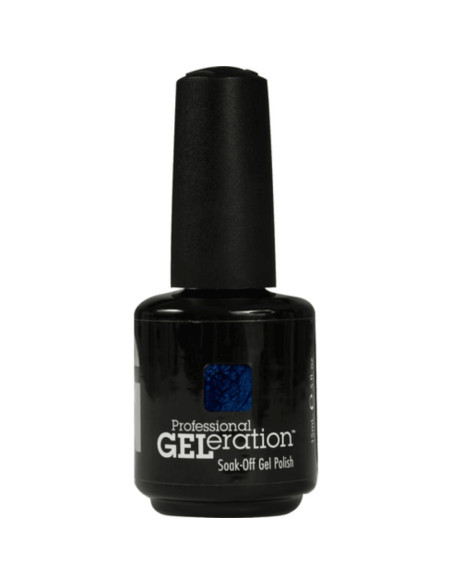 Verniz Gel Jessica GELeration Midnight Moonlight 15ml Azul Cintilante