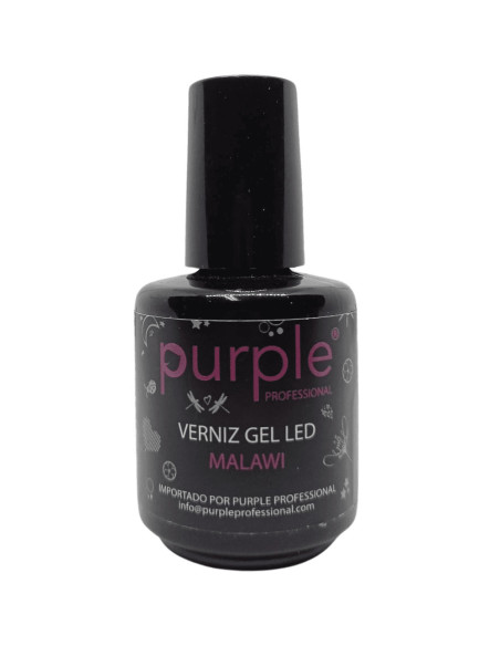 Verniz Gel Purple Led Malawi 15ml Rosa