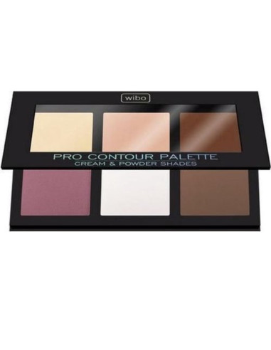 Paleta de Contorno Facial Wibo Pro Contour Palette Cream & Powder Shades