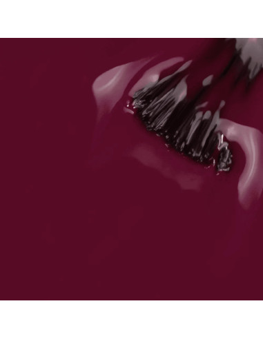 Verniz Gel Inocos Bisca de Copas 15ml Vermelho Grená