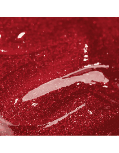 Verniz Efeito Gel Inocos Like Gel 210 11ml Vermelho Cristalizado