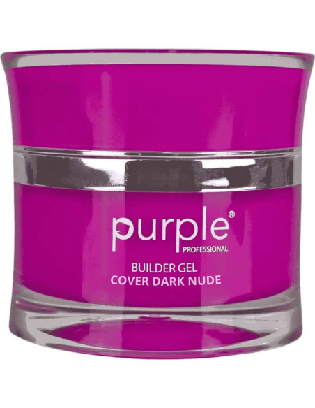 Gel de Construção Purple Cover Dark Nude 50gr Nude Escuro