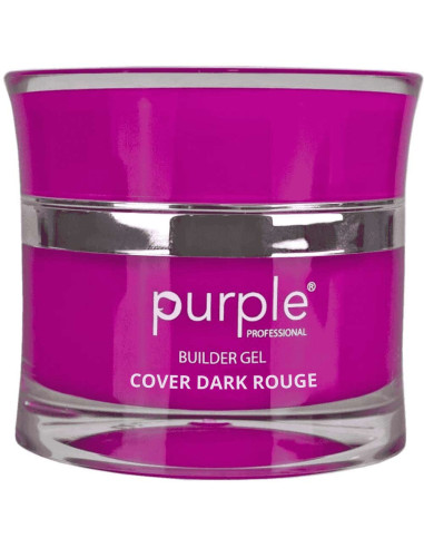 Gel de Construção Purple Cover Dark Rouge P1490 15gr Nude Escuro