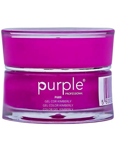 Color Gel Purple P689 Kimberly 5g Glitter Verde